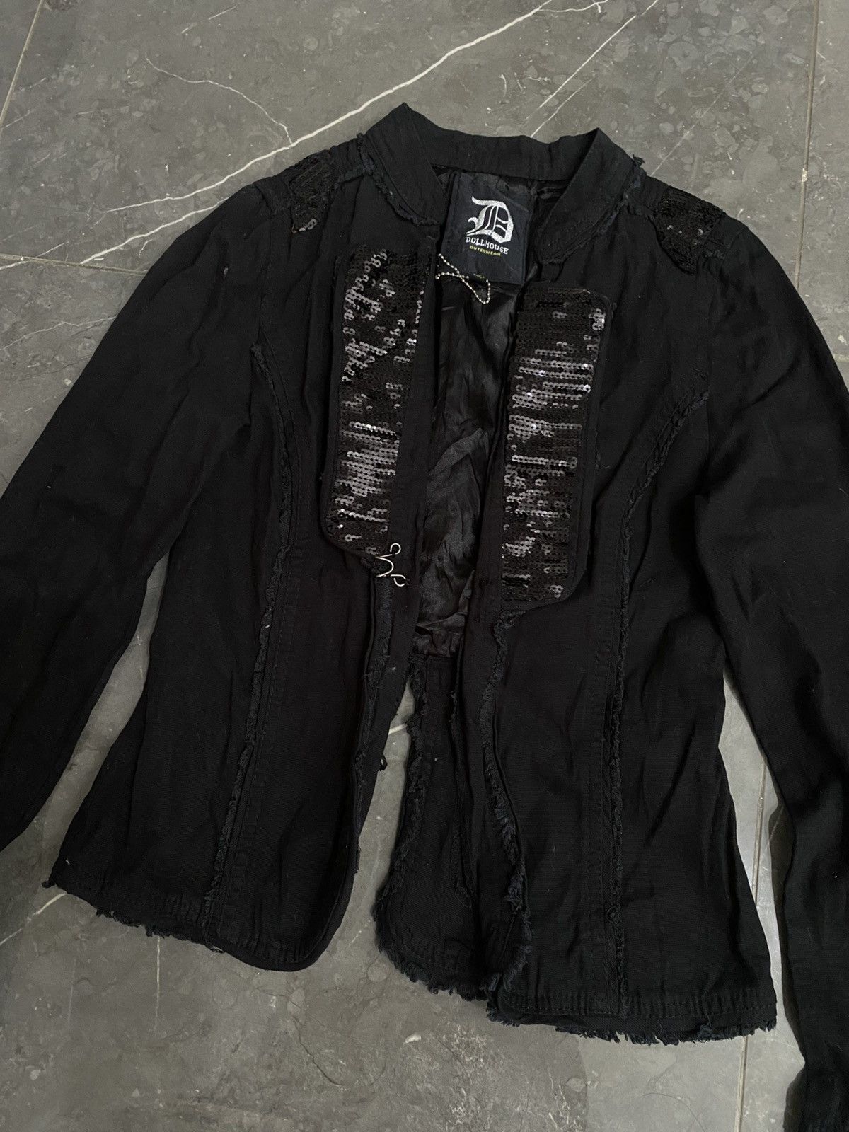 Share Spirit Homme Vampire Jacket Gothic Vkei By Dollhouse Size S / US 4 / IT 40 - 2 Thumbnail
