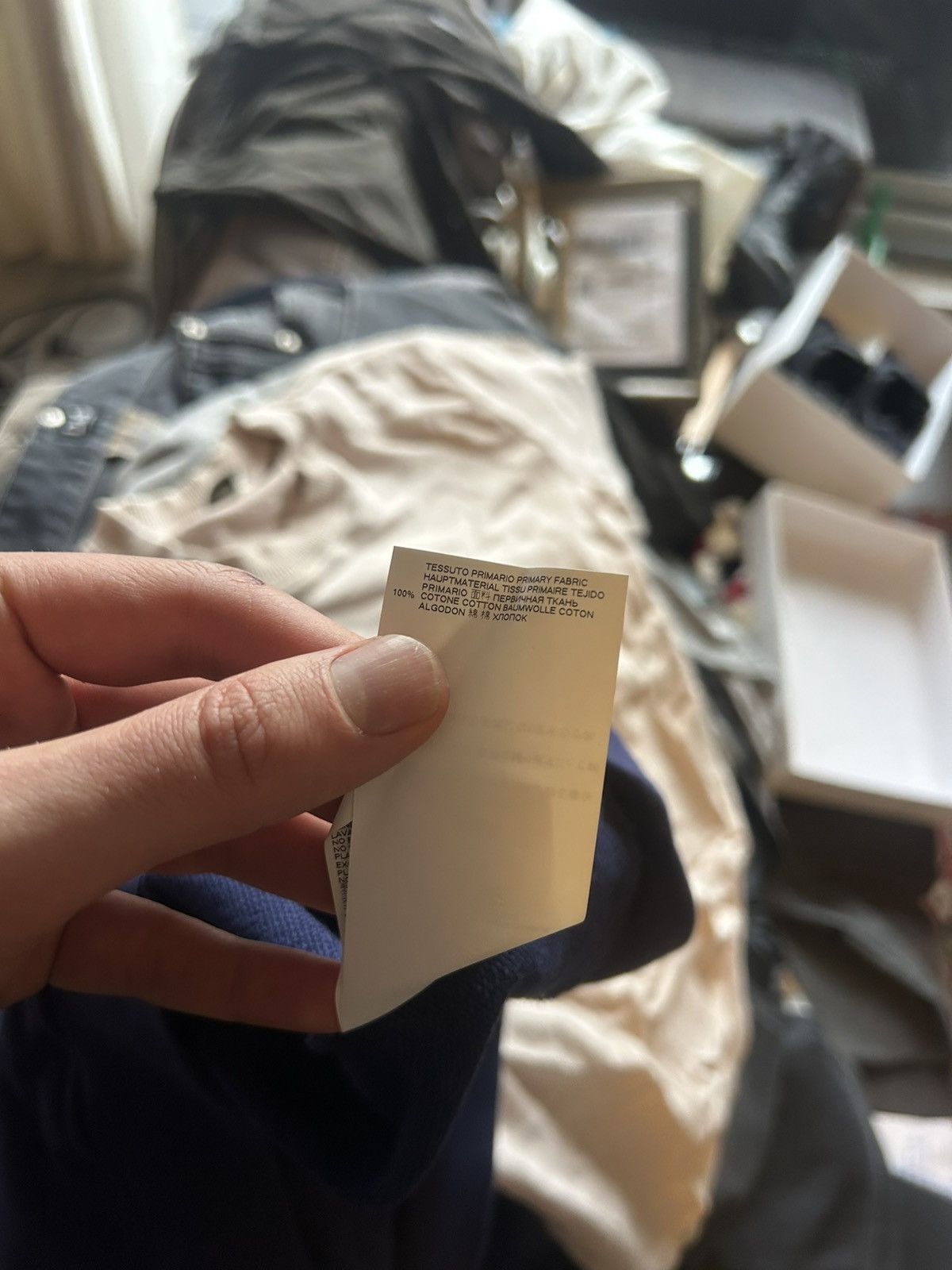 Maison Margiela Maison Margiela Deep Blue Hoodie with Stereotype Patch Size US S / EU 44-46 / 1 - 11 Thumbnail