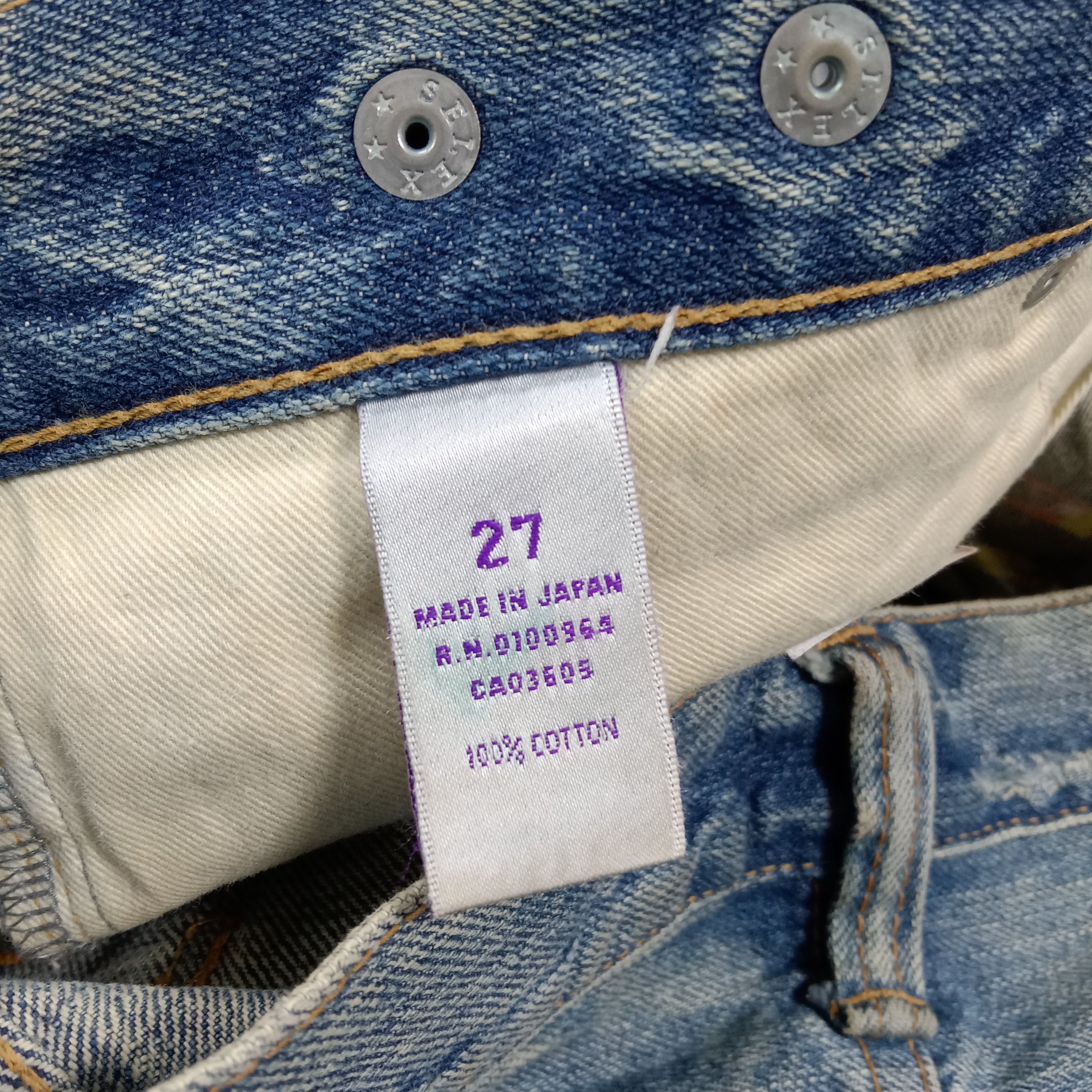 Prps PRPS Designer Distressed Denim Jeans E1A38 Size US 32 / EU 48 - 14 Thumbnail