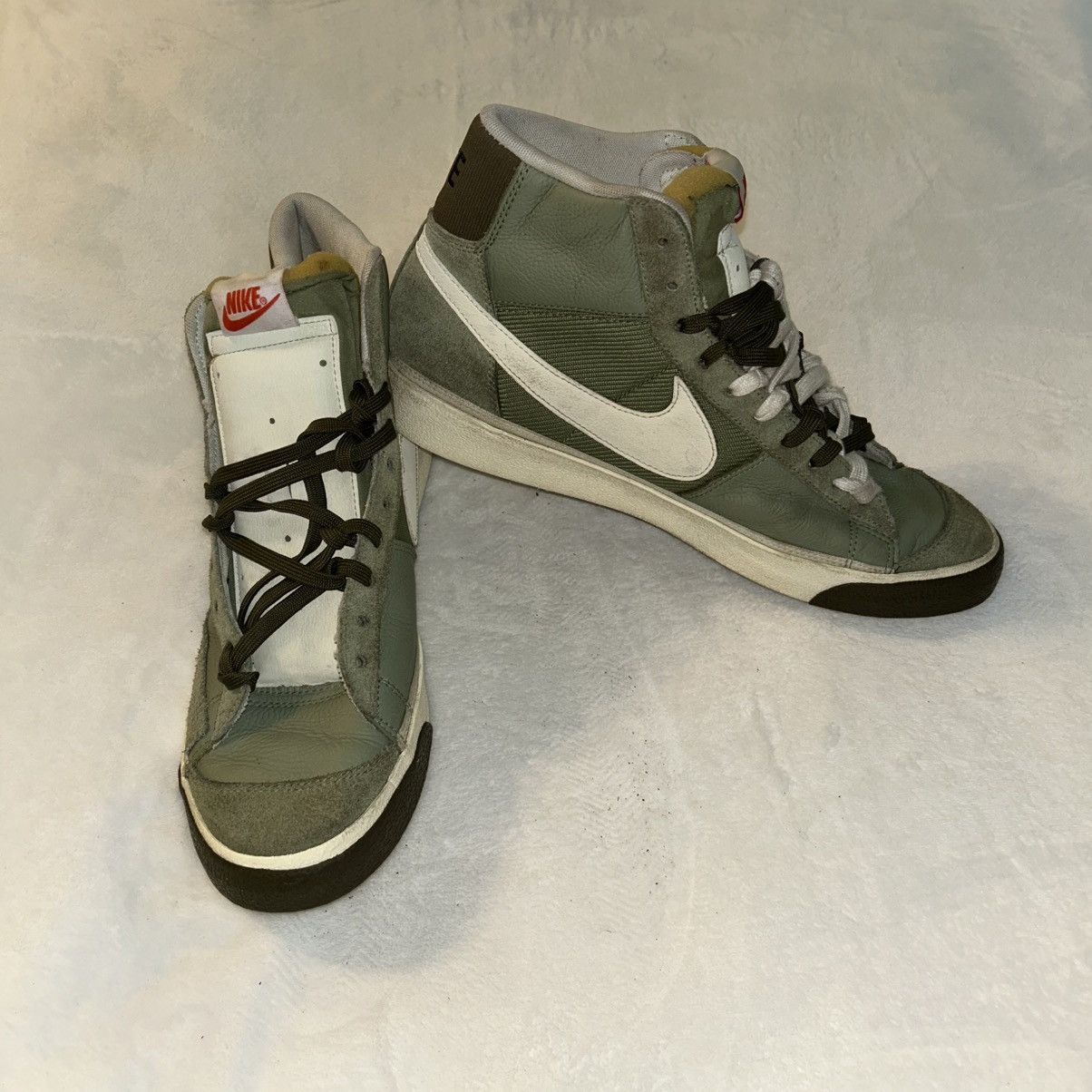 Nike Nike Blazer Mid ‘77 Pro Club Remastered olive green 13 Size US 13 / EU 46 - 1 Thumbnail