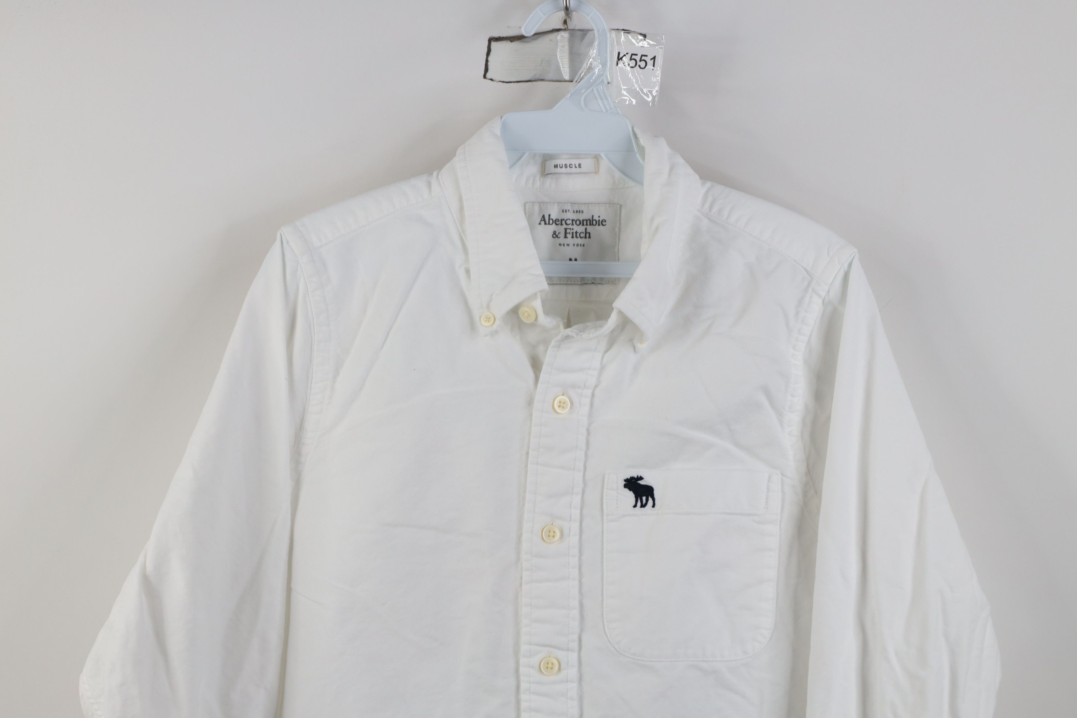Abercrombie & Fitch Vintage Y2K Abercrombie & Fitch Oxford Button Down Shirt Size US M / EU 48-50 / 2 - 2 Thumbnail