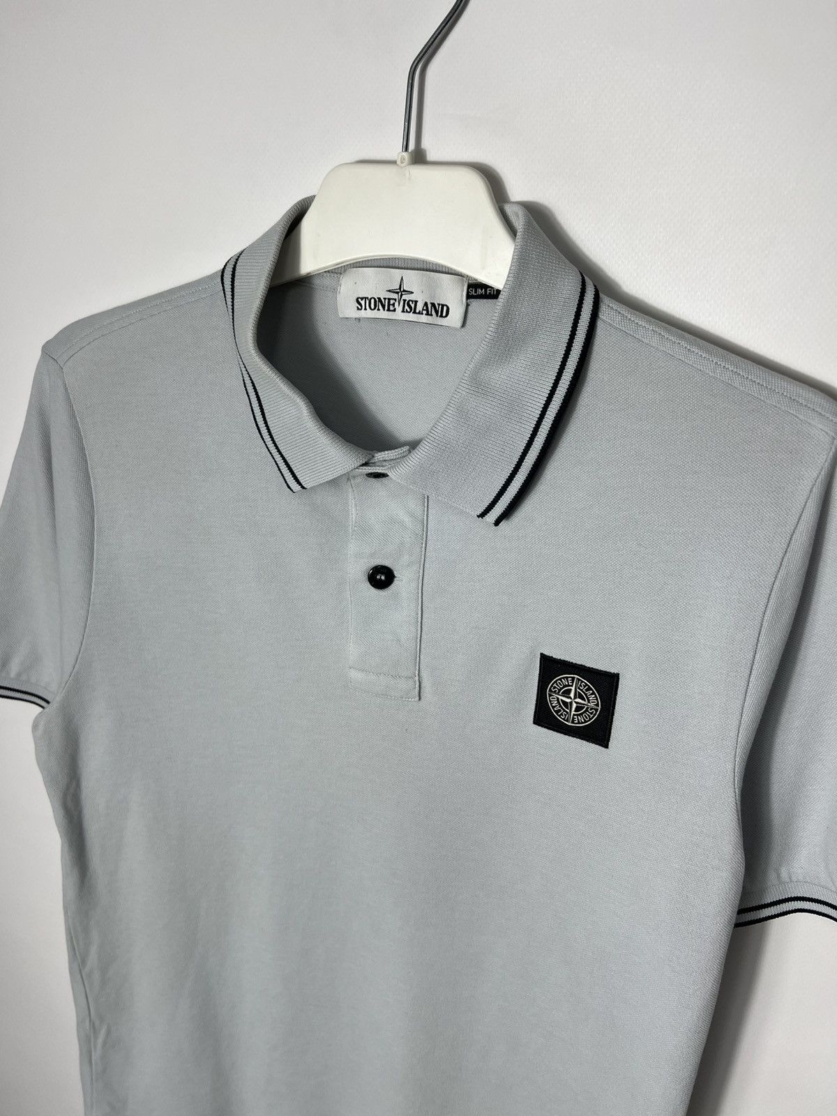 Stone Island Vintage streetwear y2k Stone Island Polo Shirt Patch Program Size US S / EU 44-46 / 1 - 2 Thumbnail