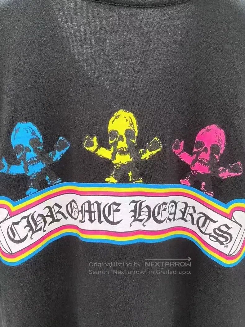 Chrome Hearts CHROME HEARTS Size M Short-sleeved colored skull Size US M / EU 48-50 / 2 - 4 Thumbnail