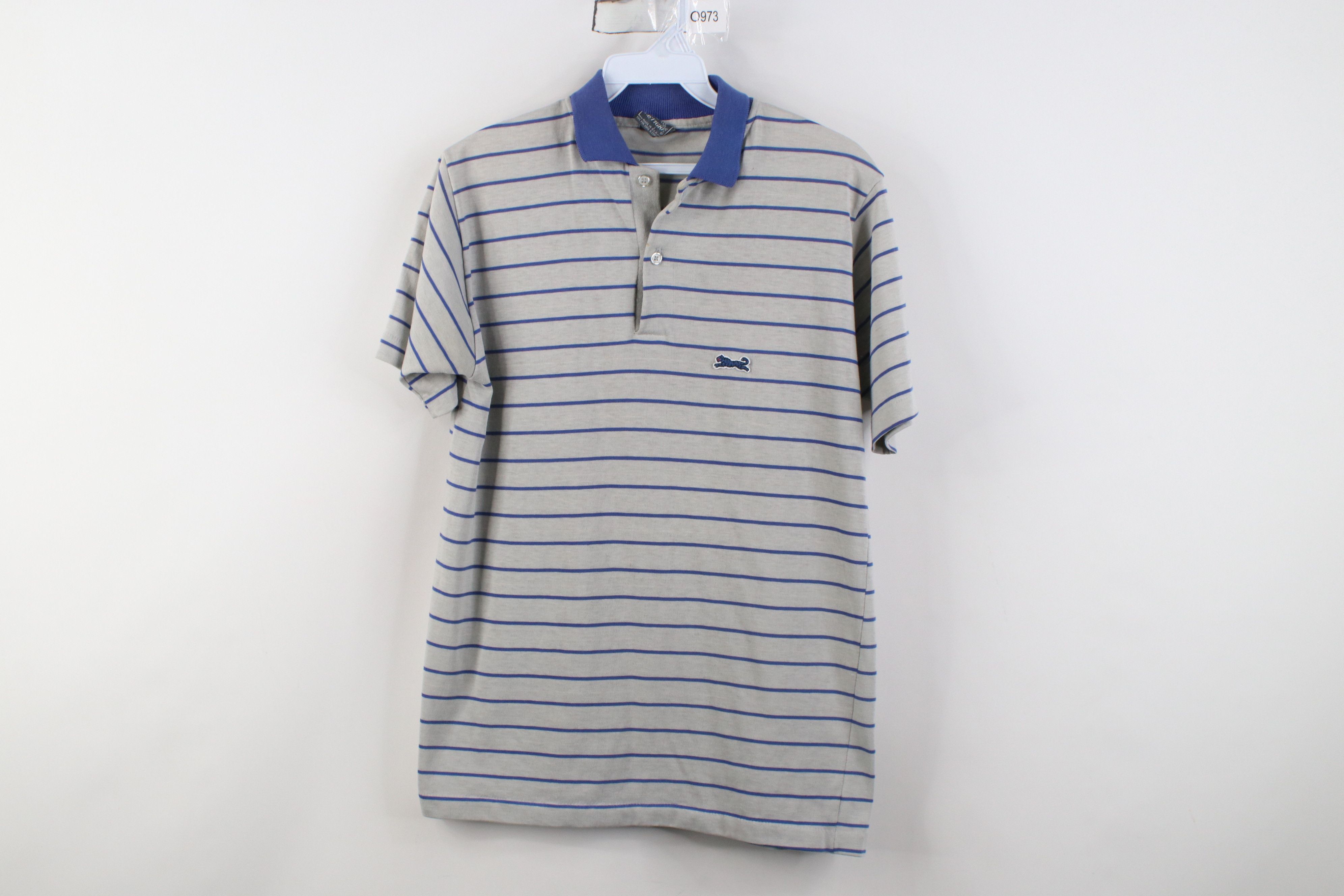 Vintage Vintage 80s 90s Streetwear Knit Collared Golf Polo Shirt USA Size US M / EU 48-50 / 2 - 1 Thumbnail