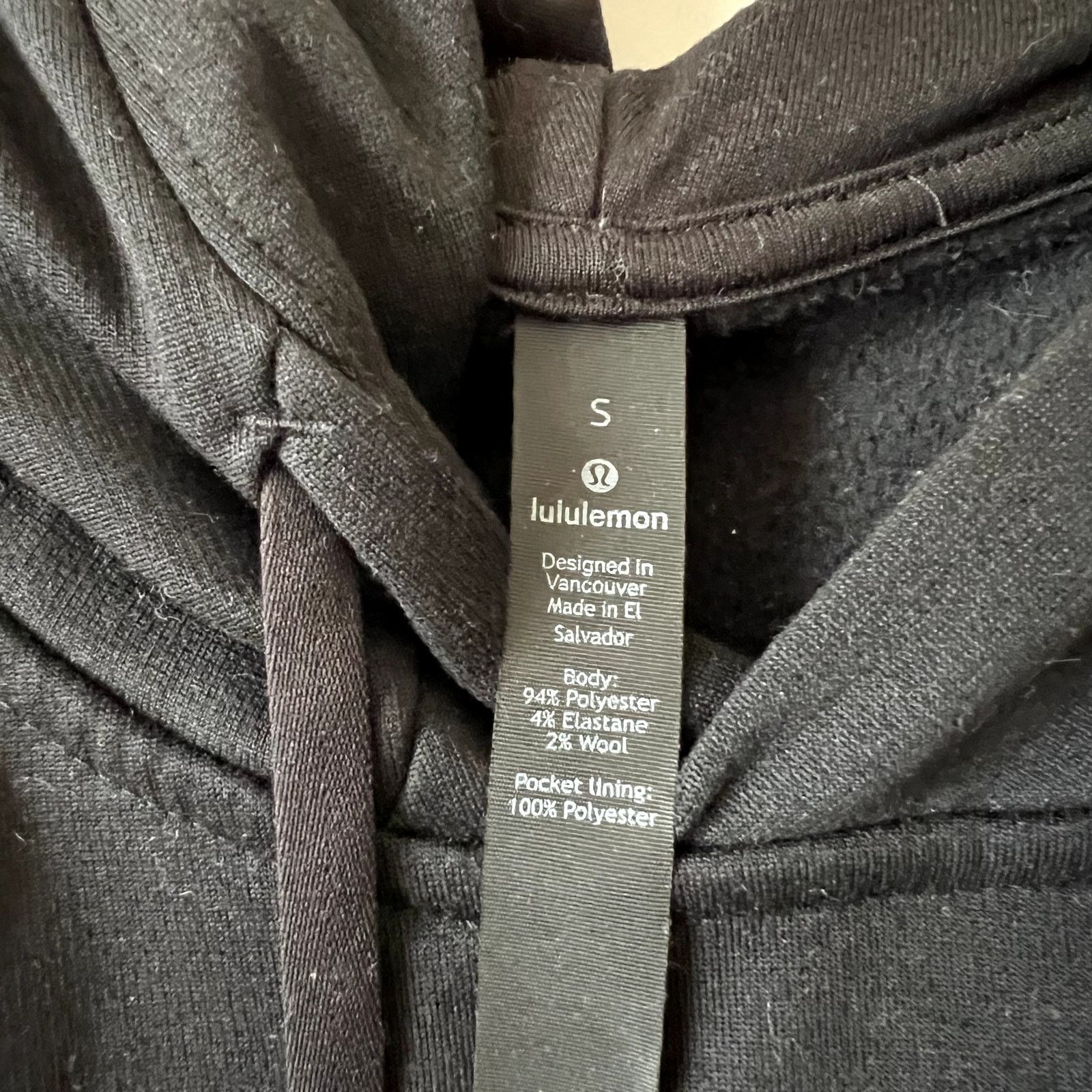 Lululemon Lululemon hoodie black size S C0 Size US S / EU 44-46 / 1 - 4 Thumbnail