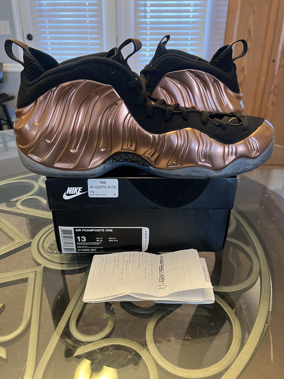 Nike Foamposite One “Copper” 2017 Size US 13 / EU 46 - 8 Thumbnail