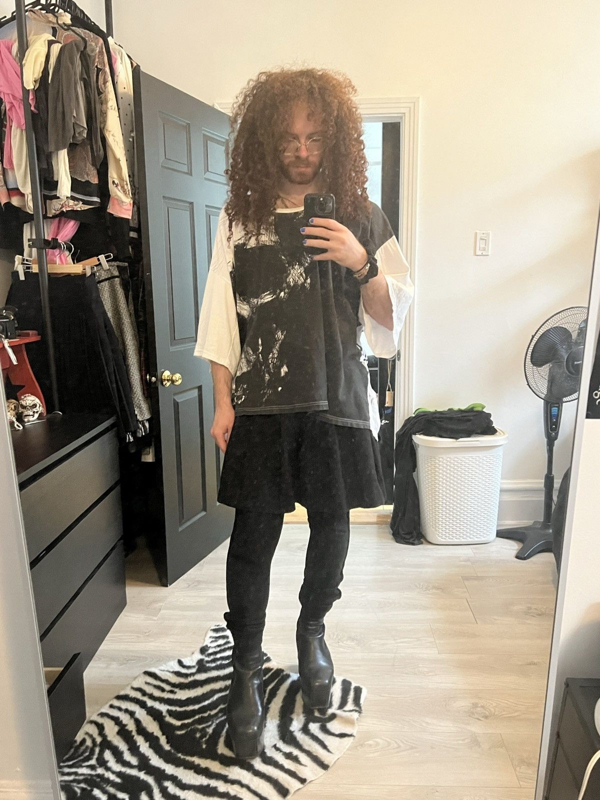 99%IS- Archive bondage punk skirt pants | Grailed