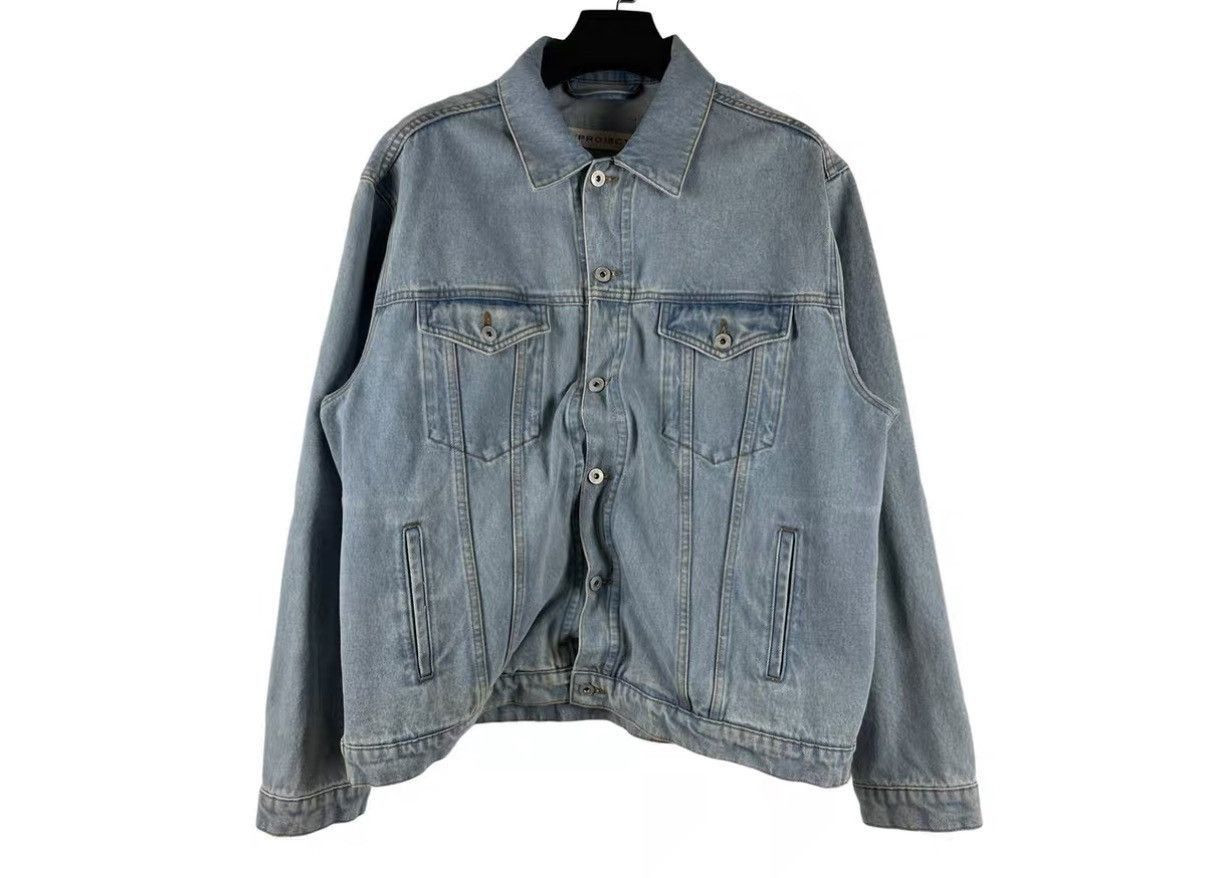 Y/Project Blue Denim Jacket - Size L Size US L / EU 52-54 / 3 - 1 Thumbnail