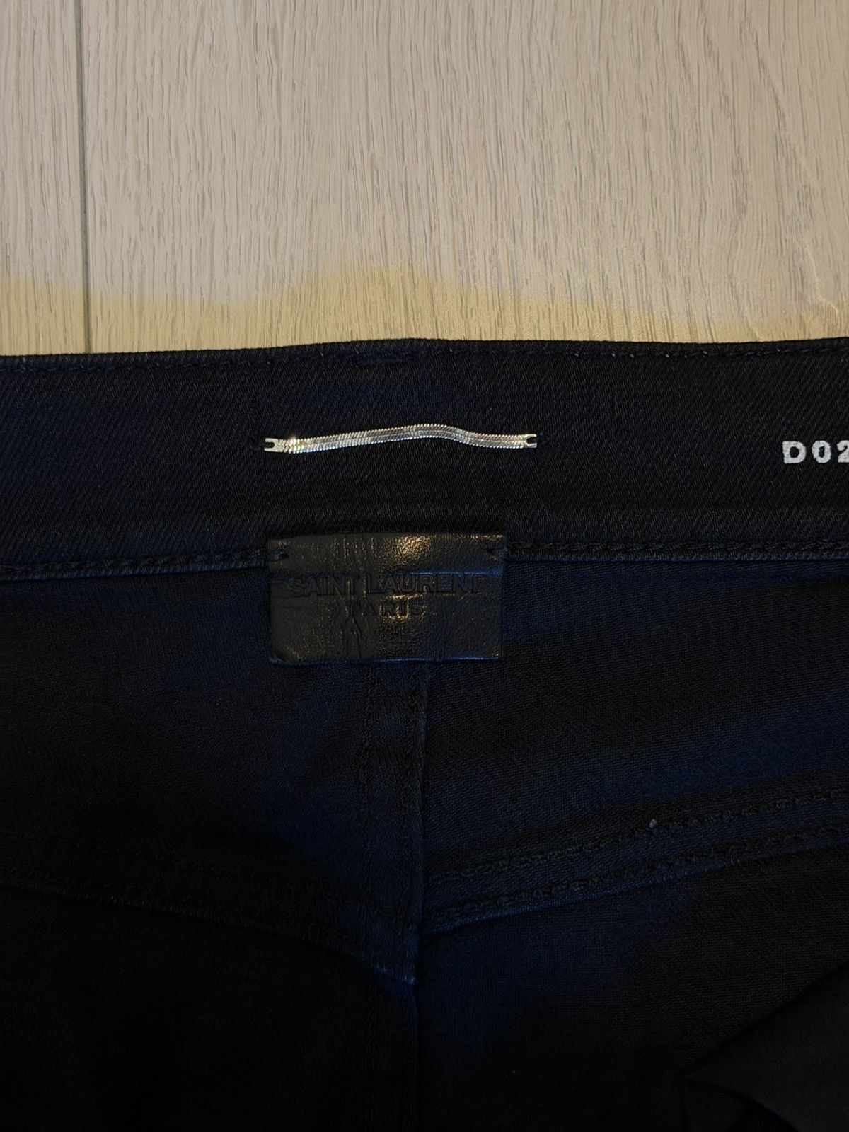 Saint Laurent Paris Saint Laurent Black D02 Skinny Jeans Size US 31 - 9 Thumbnail