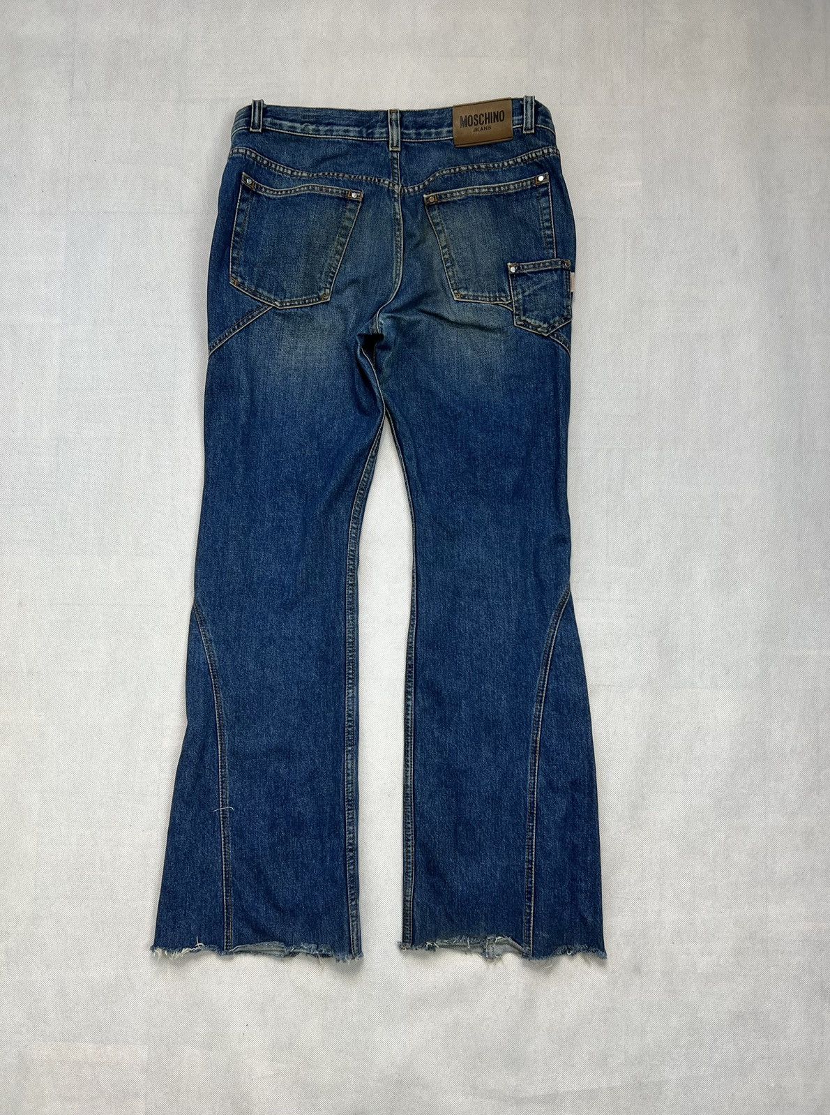 Moschino × Vintage Pants Moschino Jeans vintage y2k avant garde Size US 34 / EU 50 - 1 Thumbnail