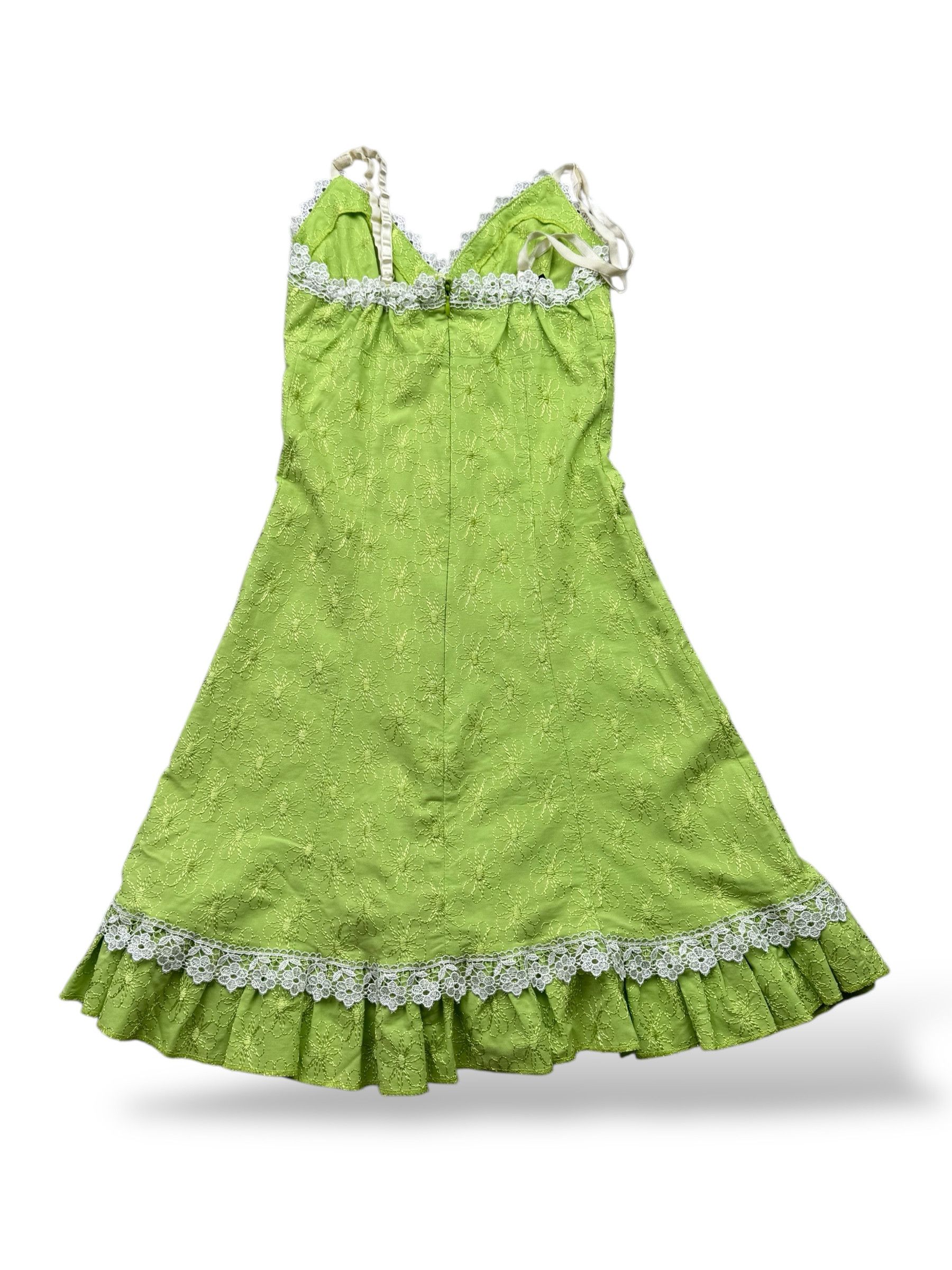 Japanese Brand Vintage Sexy Mini Dress W222(V9) Size XS / US 0-2 / IT 36-38 - 3 Thumbnail