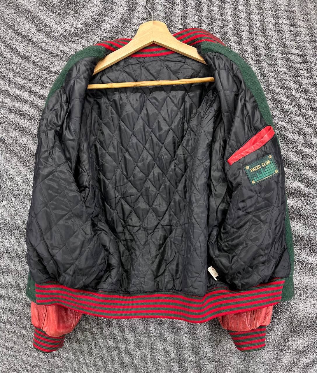 Japanese Brand Vintage Pazzo Club 1986 Rare Wool Varsity Jacket Size US M / EU 48-50 / 2 - 7 Thumbnail