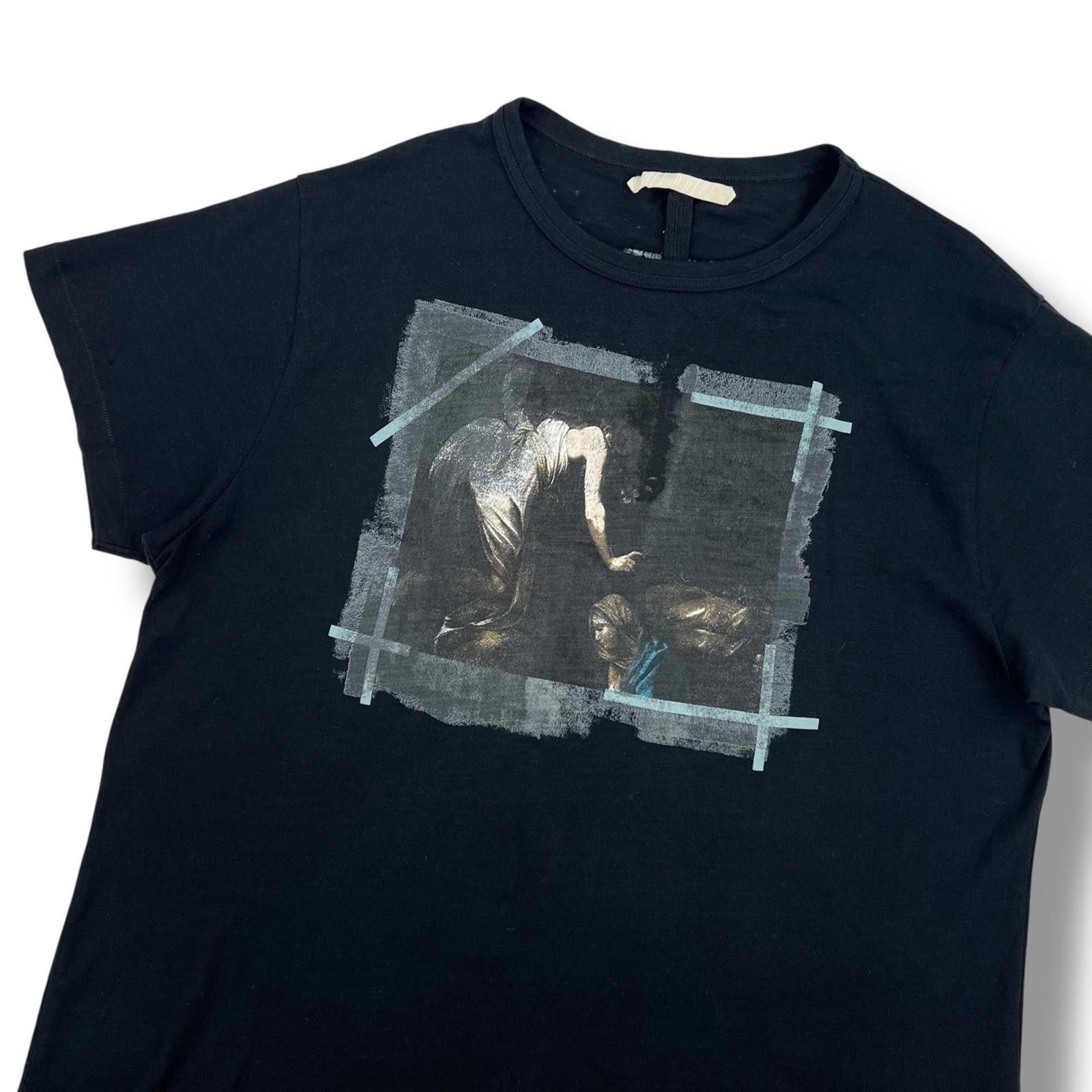 Off-White Off-White black 'The Rain' 'Modernism' T-shirt
