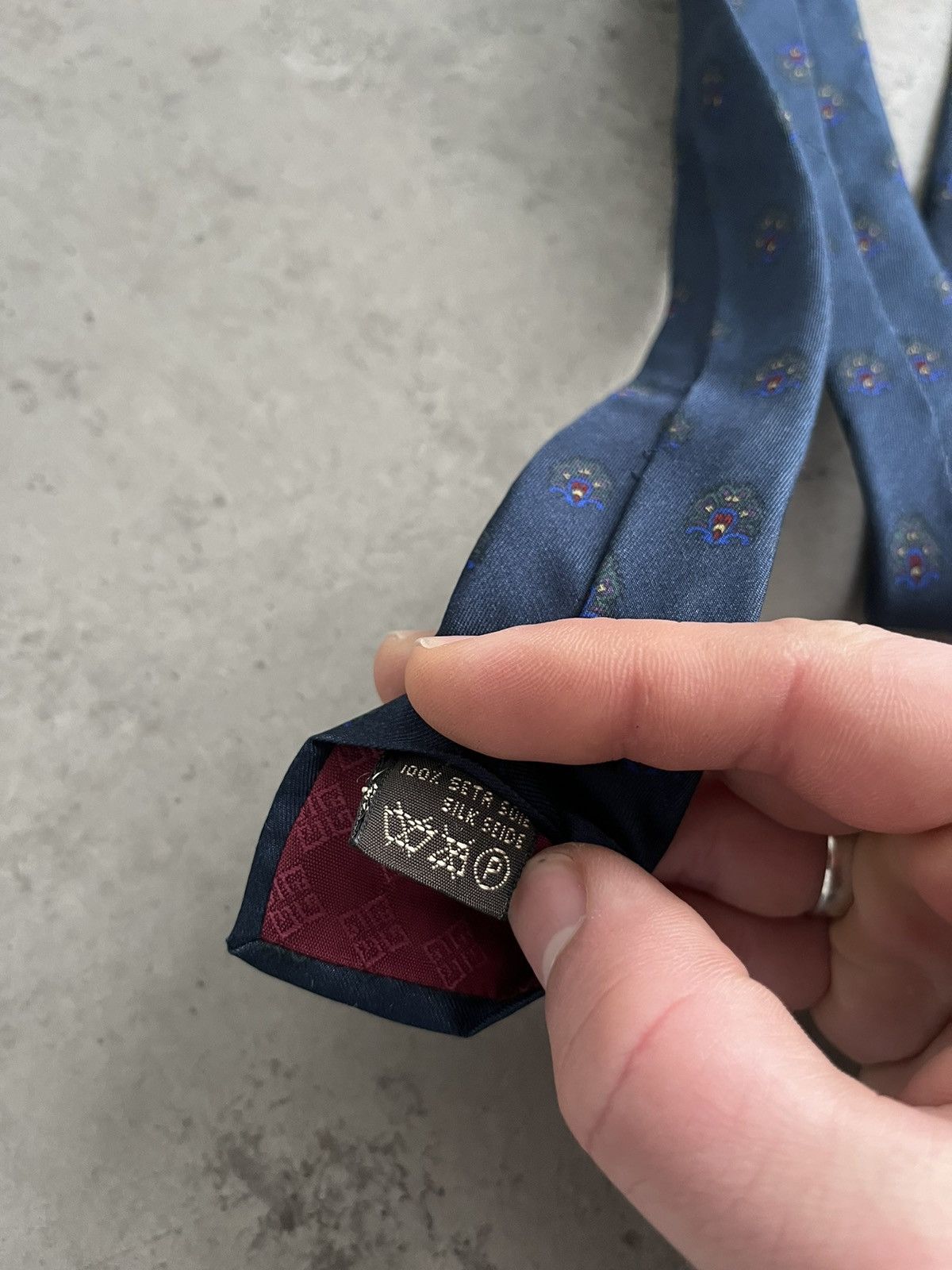 Givenchy Vintage Givenchy Gentleman Paris Silk tie made in Italy Size ONE SIZE - 5 Thumbnail
