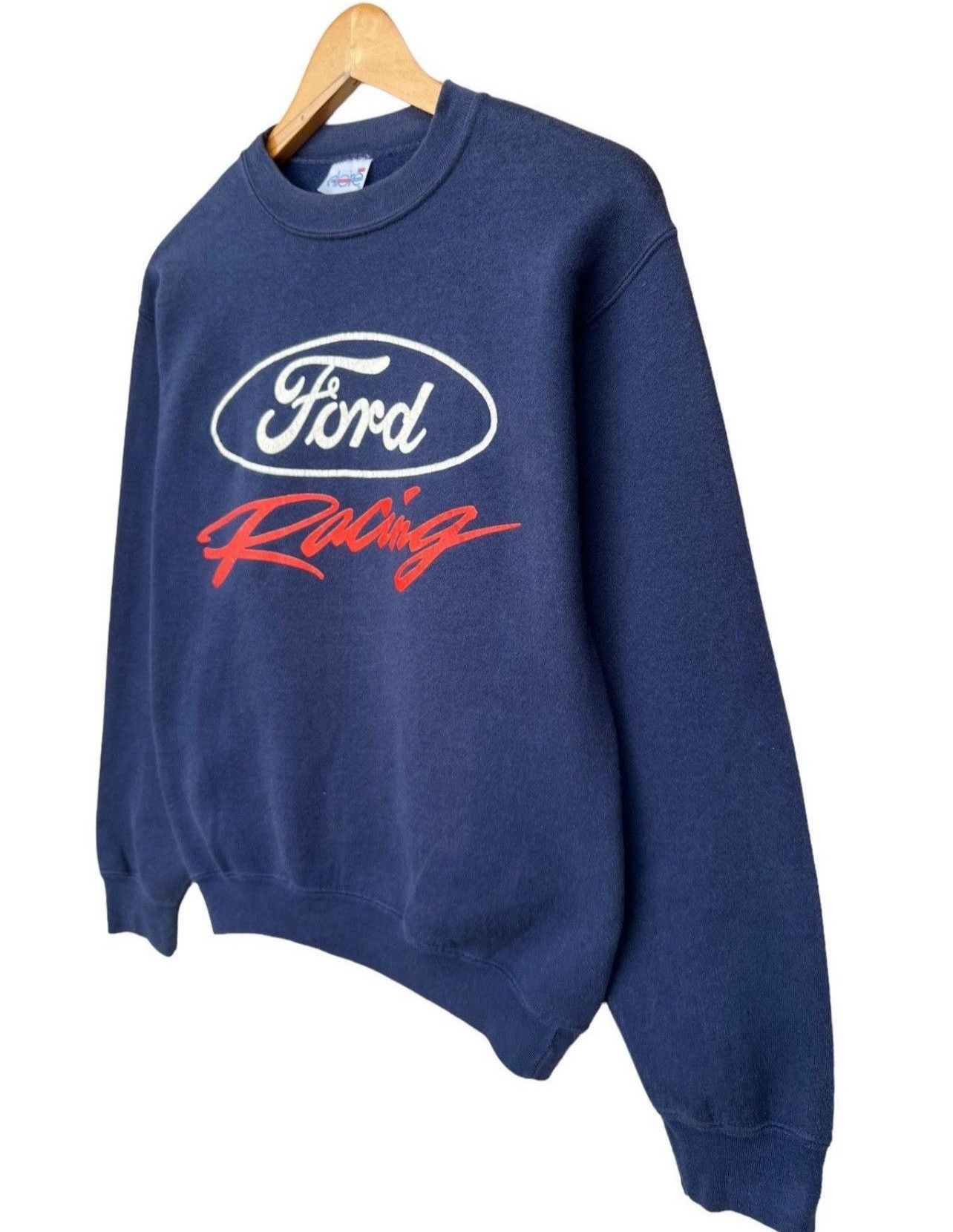 Vintage Vintage 80s Ford Racing Sweatshirt Ford Racing Crewneck Size US S / EU 44-46 / 1 - 3 Thumbnail
