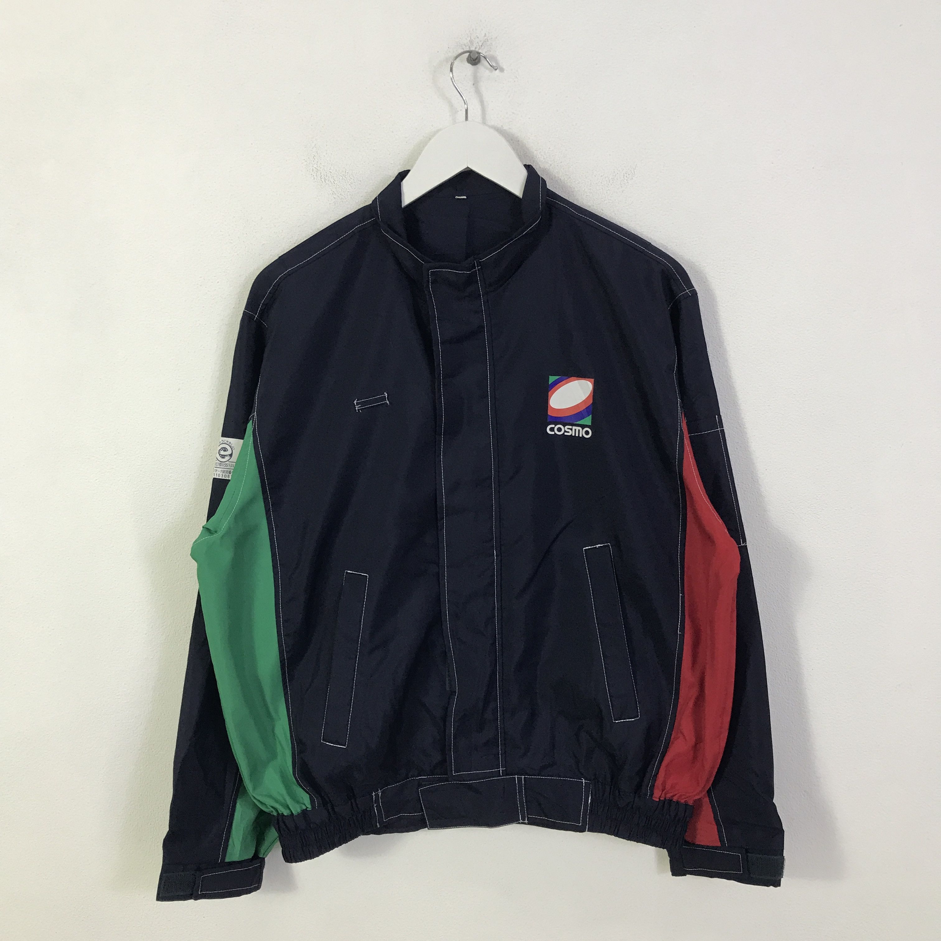 Japanese Brand cosmo auto service Japan uniform jacket K122B11 Size US L / EU 52-54 / 3 - 3 Thumbnail