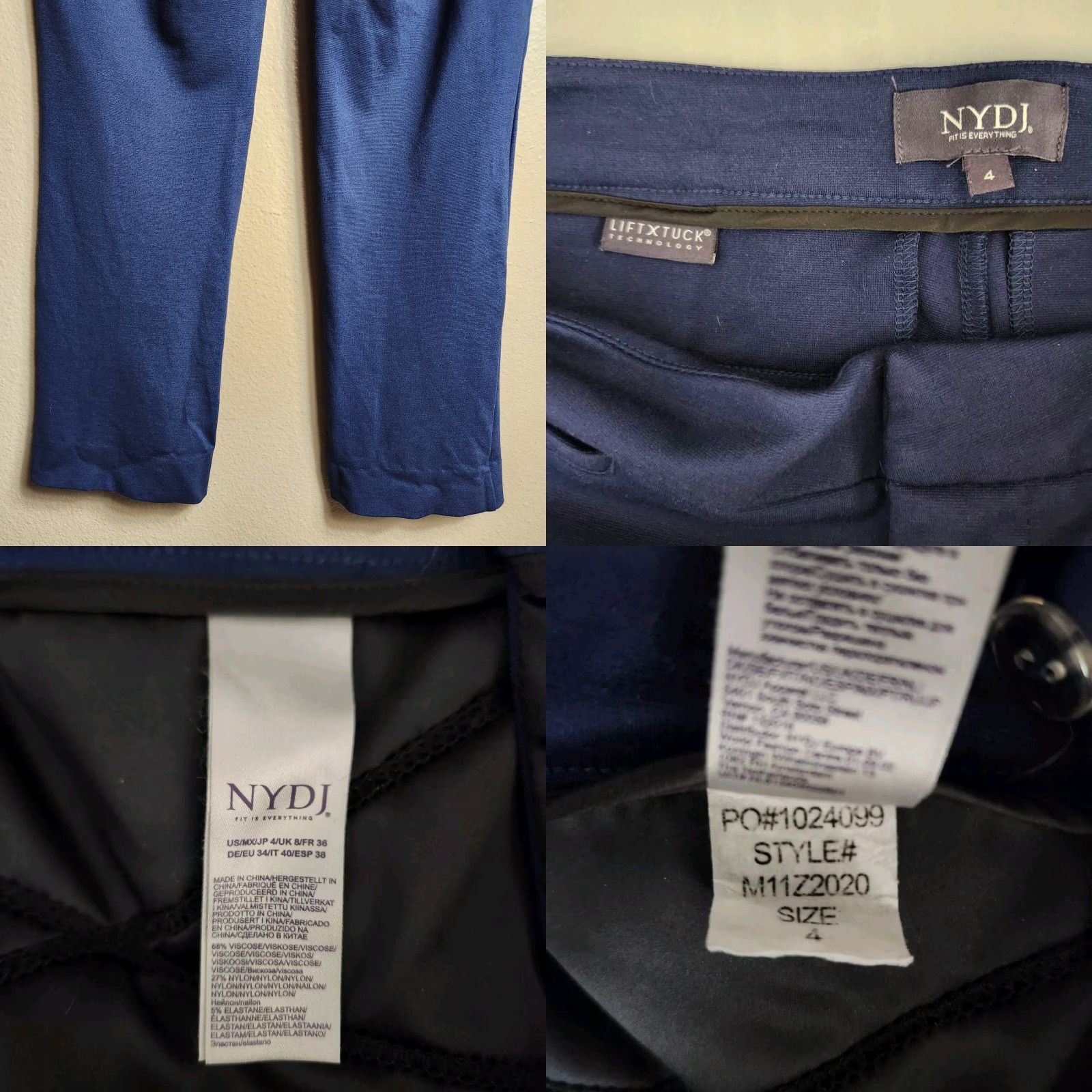 NYDJ VINTAGE NYDJ Pants Size 27" / US 4 / IT 40 - 8 Thumbnail