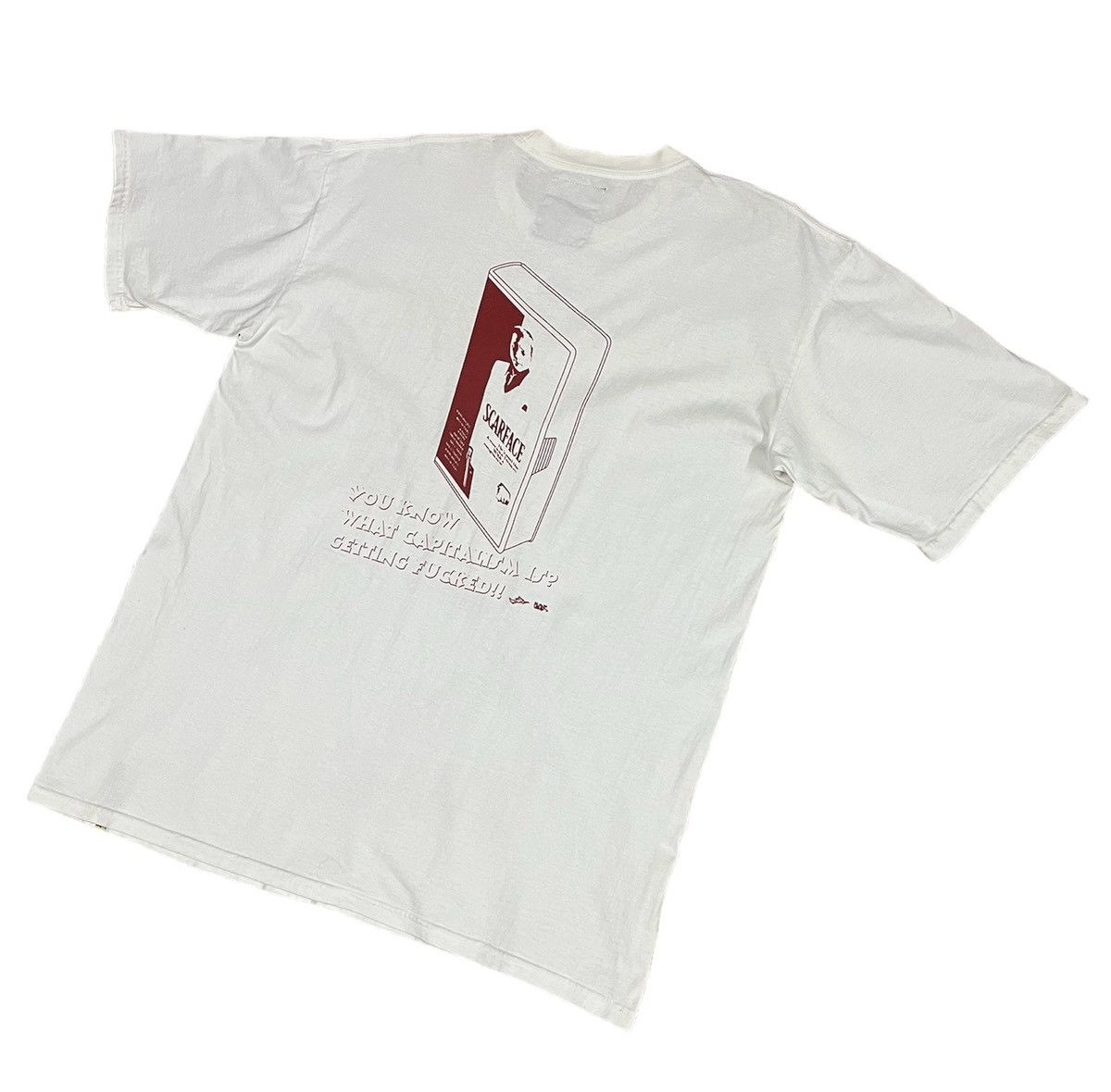 Japanese Brand THE DOARAT THA BIVOUAC SCARFACE MOVIE JAPANESE BRAND TSHIRT Size US L / EU 52-54 / 3 - 9 Thumbnail
