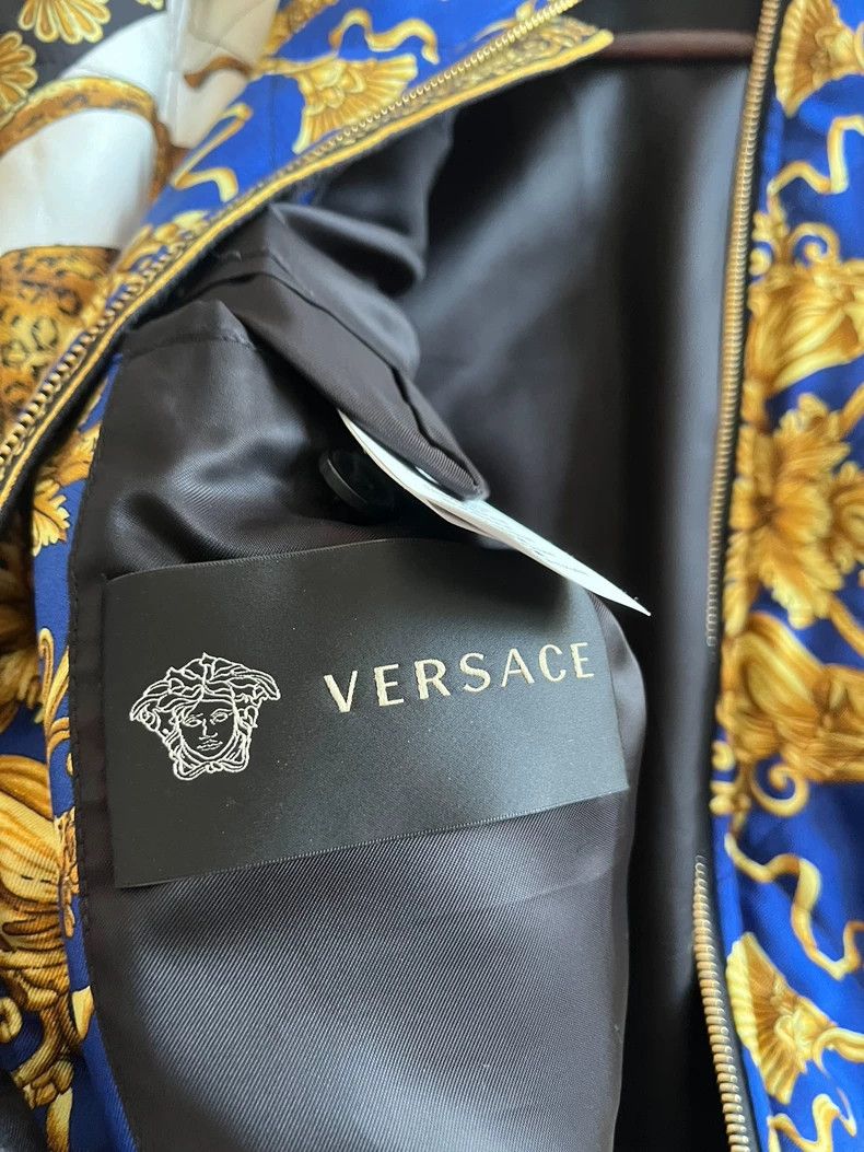 Versace Versace Cotton jacket top Size US L / EU 52-54 / 3 - 6 Thumbnail