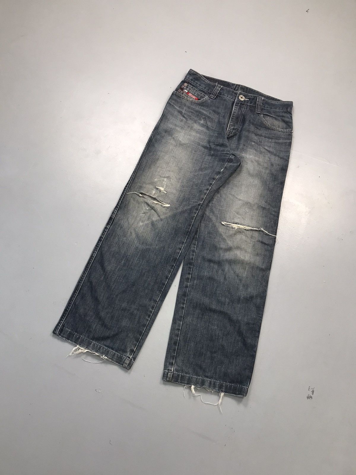Fubu Vintage Fubu damaged denim Size US 32 / EU 48 - 3 Thumbnail