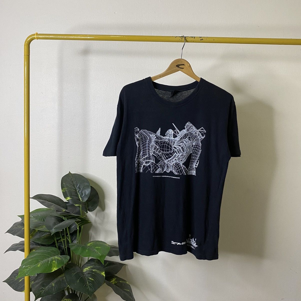 Anime Y2K Evangelion Evangelical of the Beginnings Tee Size US M / EU 48-50 / 2 - 1 Thumbnail