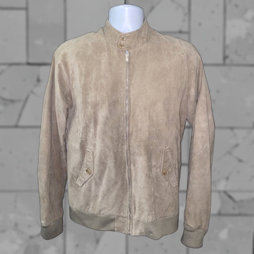 Scully Scully Jacket Full Zip Beige Leather Suede Oakridge XL Beige Mens Mens? Size US XL / EU 56 / 4 - 1 Thumbnail