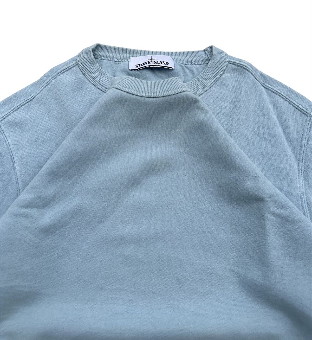 Stone Island Stone Island Blue Crewneck Sweatshirt Size US M / EU 48-50 / 2 - 3 Thumbnail