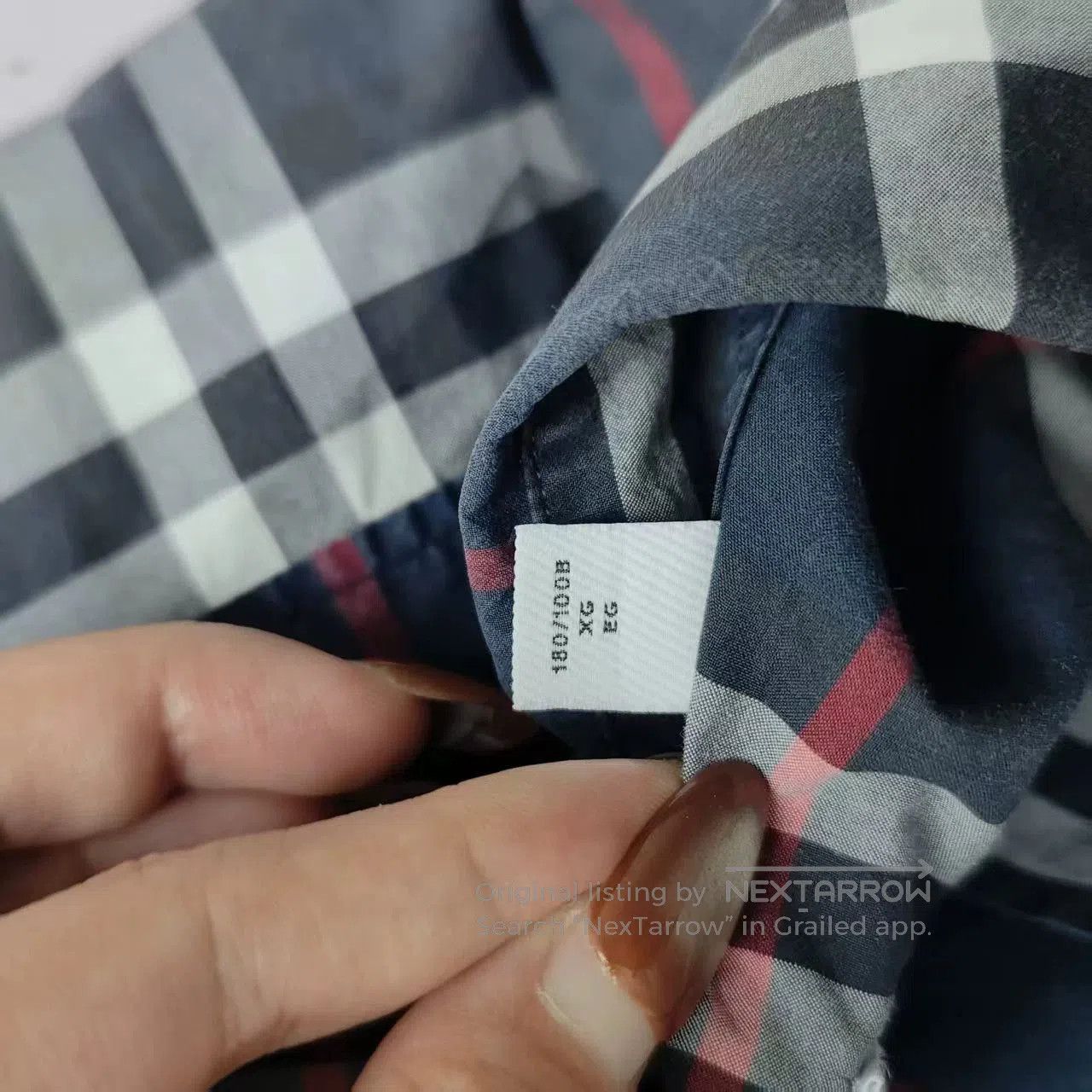Burberry burberry plaid long sleeve shirt for men. Size US XL / EU 56 / 4 - 5 Thumbnail