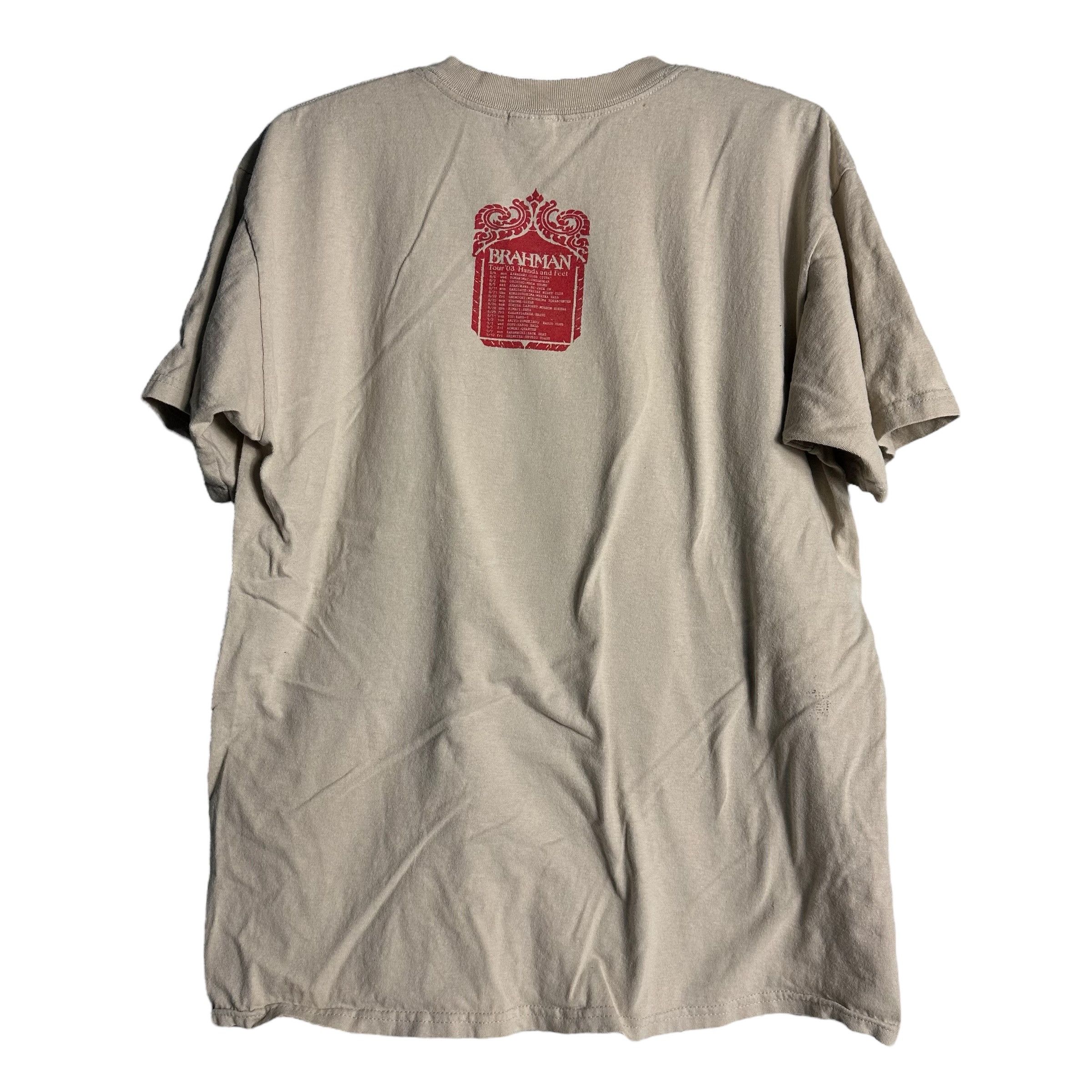 Band Tees 🔥RARE🔥Vintage Brahman Hand and Feet 2003 Tour T-shirt Size US L / EU 52-54 / 3 - 3 Thumbnail