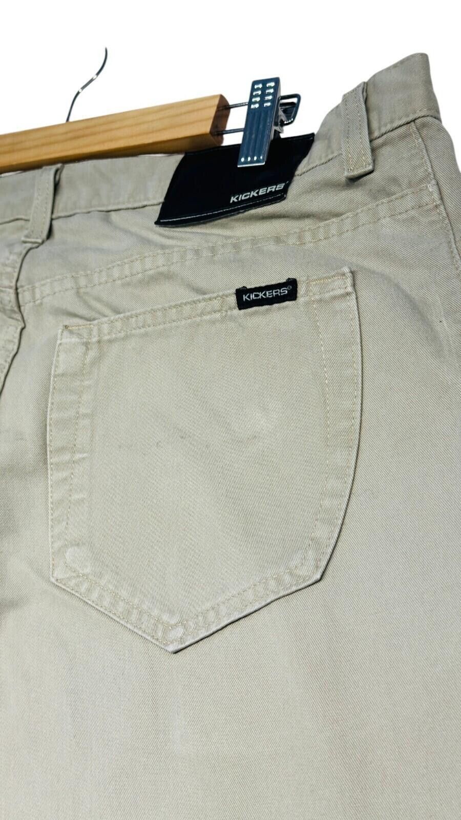 Kickers Kickers Chinos Men's UK Size 34"W 32"L Beige Retro Size US 34 / EU 50 - 9 Thumbnail