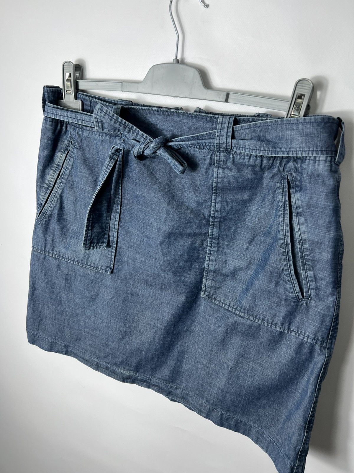 A.P.C. Vintage avant garde streetwear y2k sk8 A.P.C. Denim Skirt Size 27" / US 4 / IT 40 - 2 Thumbnail