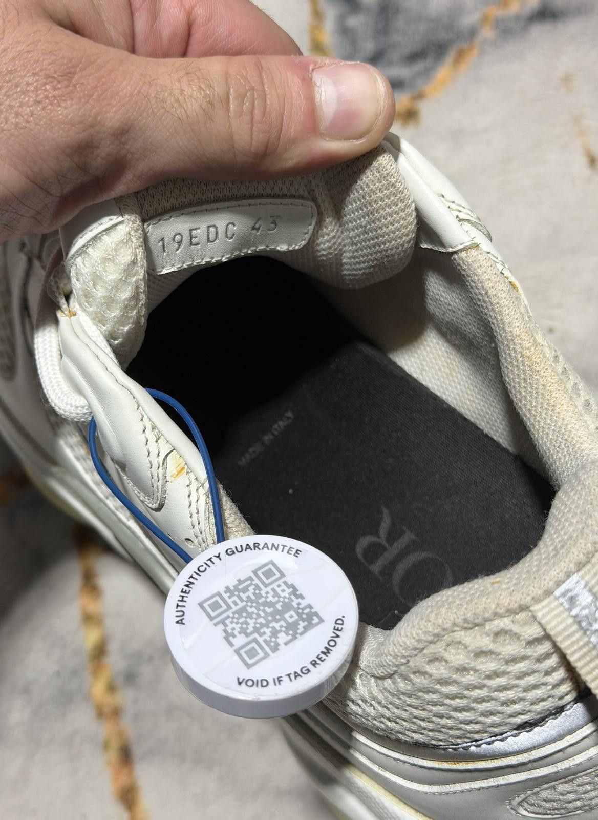 Dior Dior B22 Triple White Silver - Sz10US Size US 10 / EU 43 - 7 Thumbnail