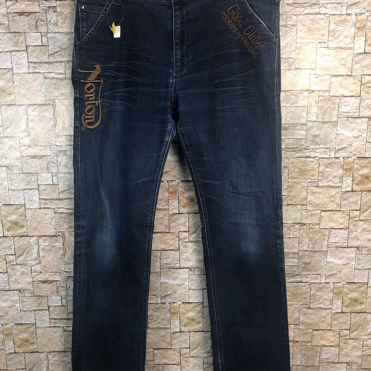 Japanese Brand × Norton Norton Blue Denim Pants #A64 Size US 34 / EU 50 - 3 Thumbnail