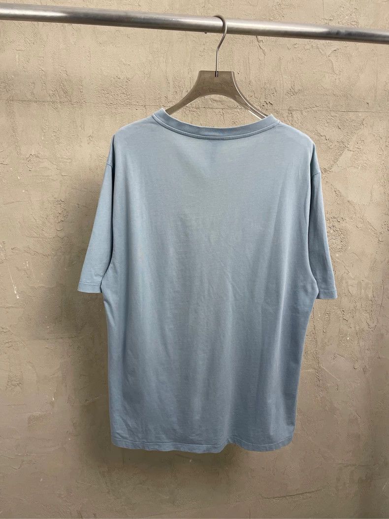 Loewe loewe Haze blue embroidered small logo short sleeve 2506-Ne Size US L / EU 52-54 / 3 - 2 Thumbnail