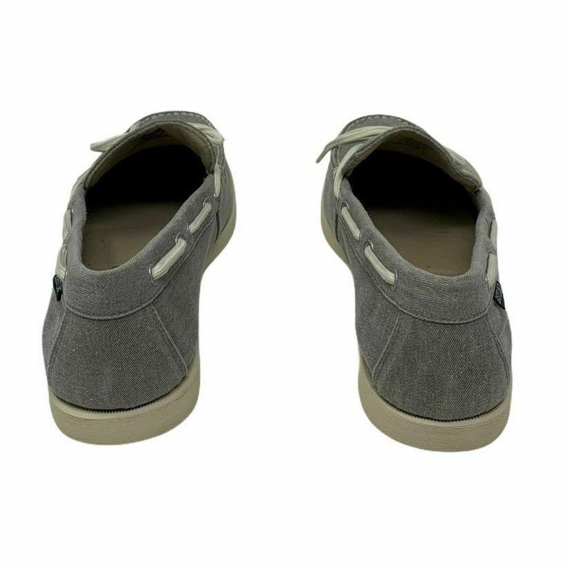 Eastland Eastland Men's Yarmouth 1-Eye Canvas Gray Boat Shoes 8D Size US 8 / EU 41 - 5 Thumbnail
