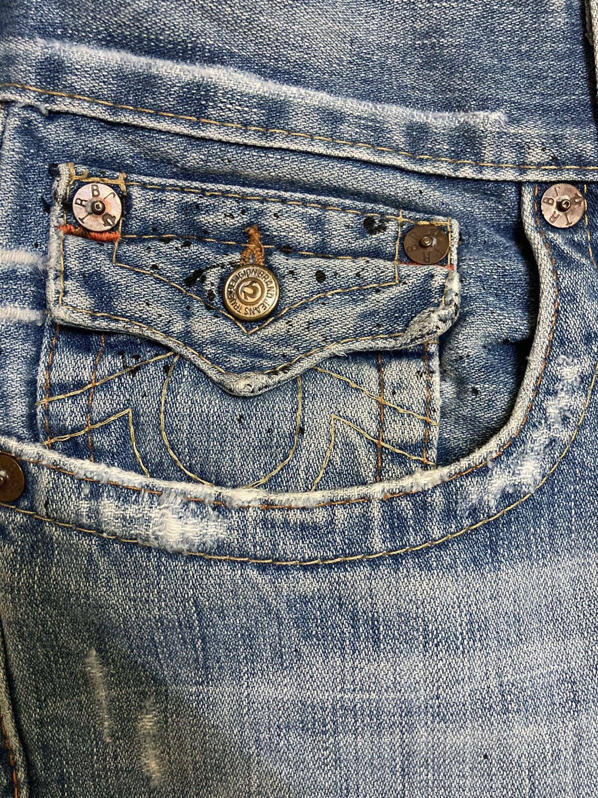 True Religion True Religion Billy Flare Jeans Size 34" / US 12 / IT 48 - 16 Thumbnail
