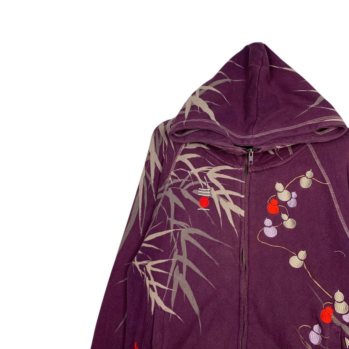 Japanese Brand SANMARUICHI Classic Traditional Zipper Hoodies #1912-C83 Size US M / EU 48-50 / 2 - 6 Thumbnail