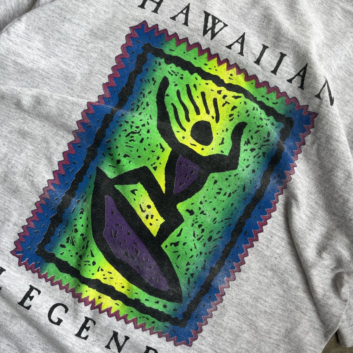 Vintage Vintage Hawaiian Legends Gray Size US M / EU 48-50 / 2 - 5 Thumbnail