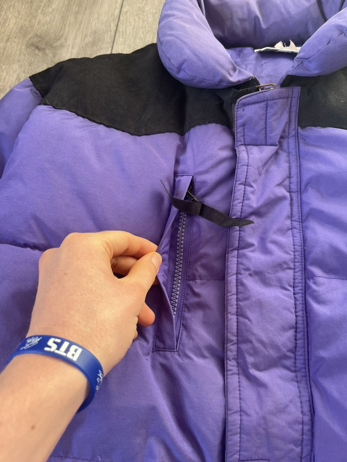 Reebok Vintage 90s Reebok Puffer Jacket Purple – Size Large Size US L / EU 52-54 / 3 - 5 Thumbnail