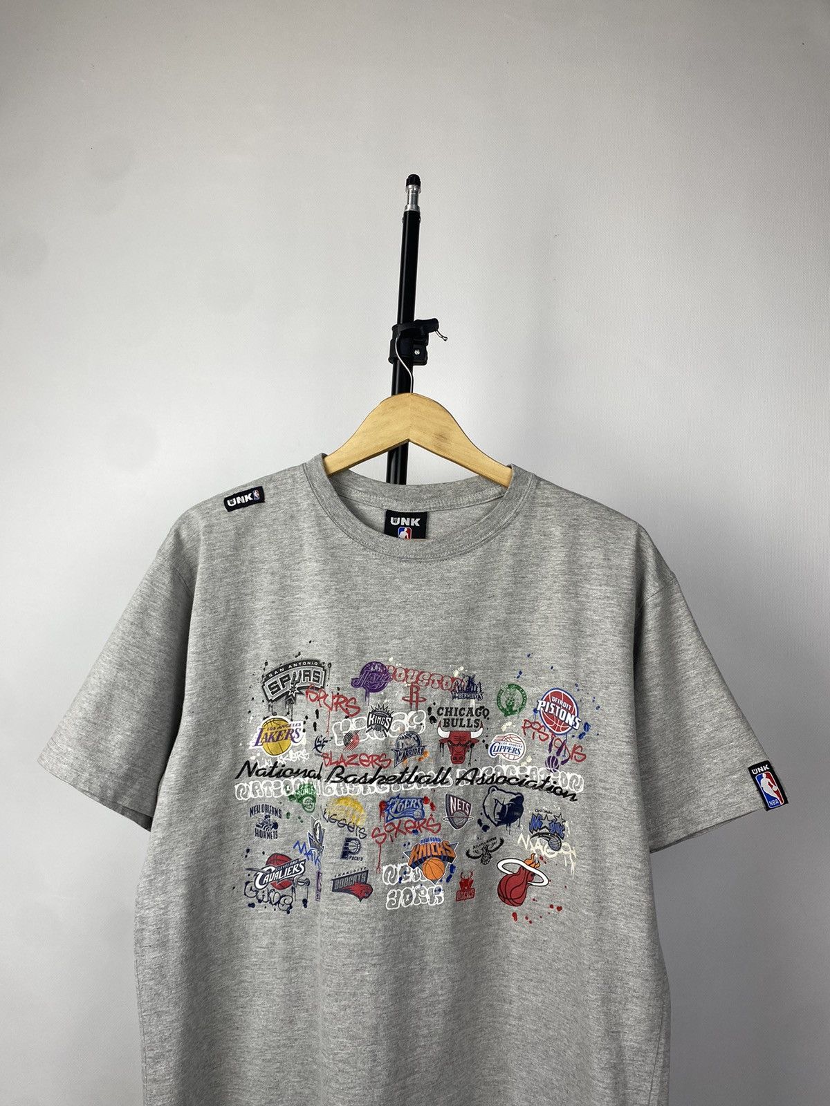 NBA × Vintage Vintage 00s NBA UNK National Basketball Association T-Shirt Size US L / EU 52-54 / 3 - 2 Thumbnail