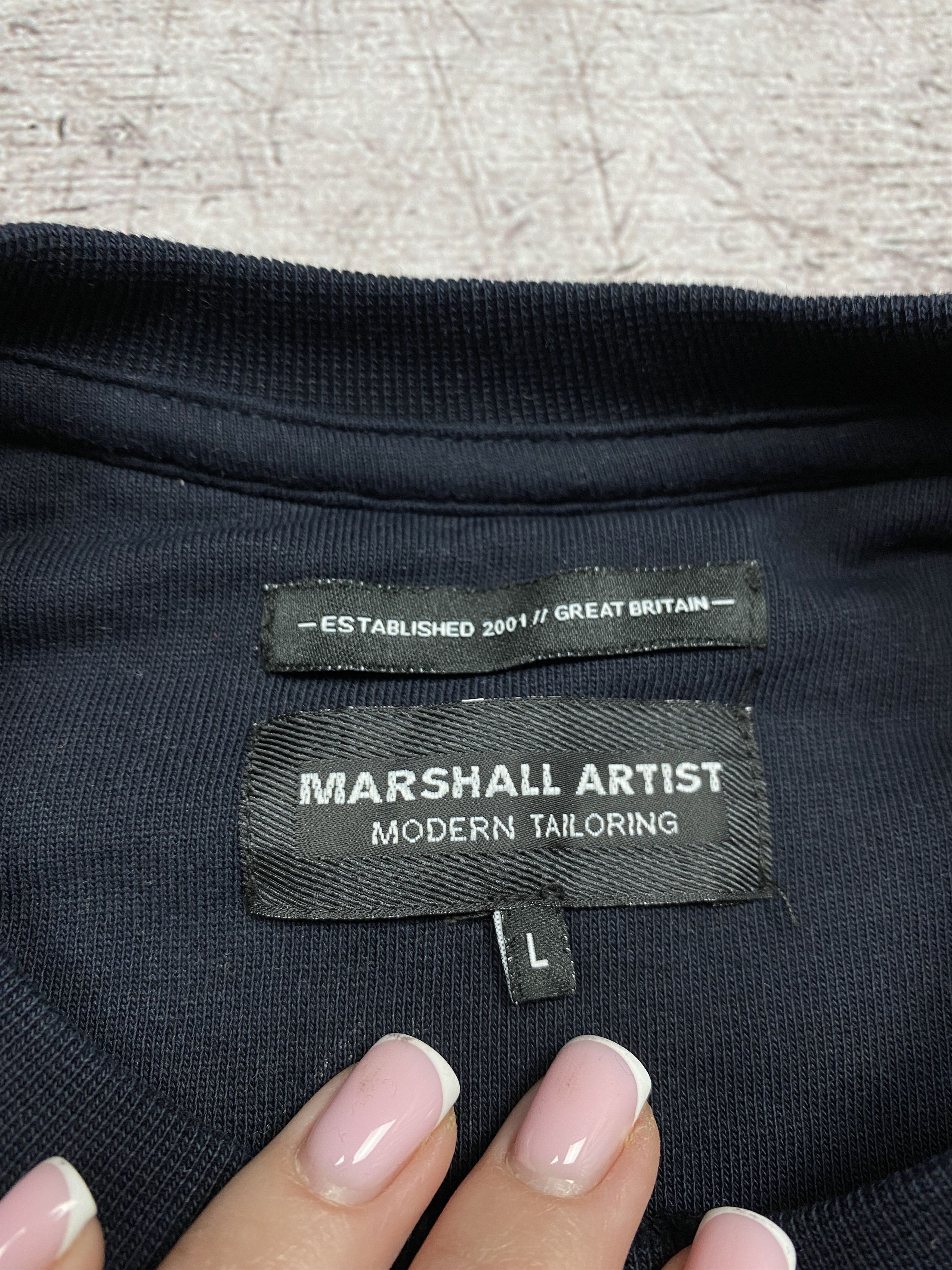Marshall Artist × Vintage Marshall Artist Vintage Mens Crew Neck Sweatshirt Size US L / EU 52-54 / 3 - 6 Thumbnail
