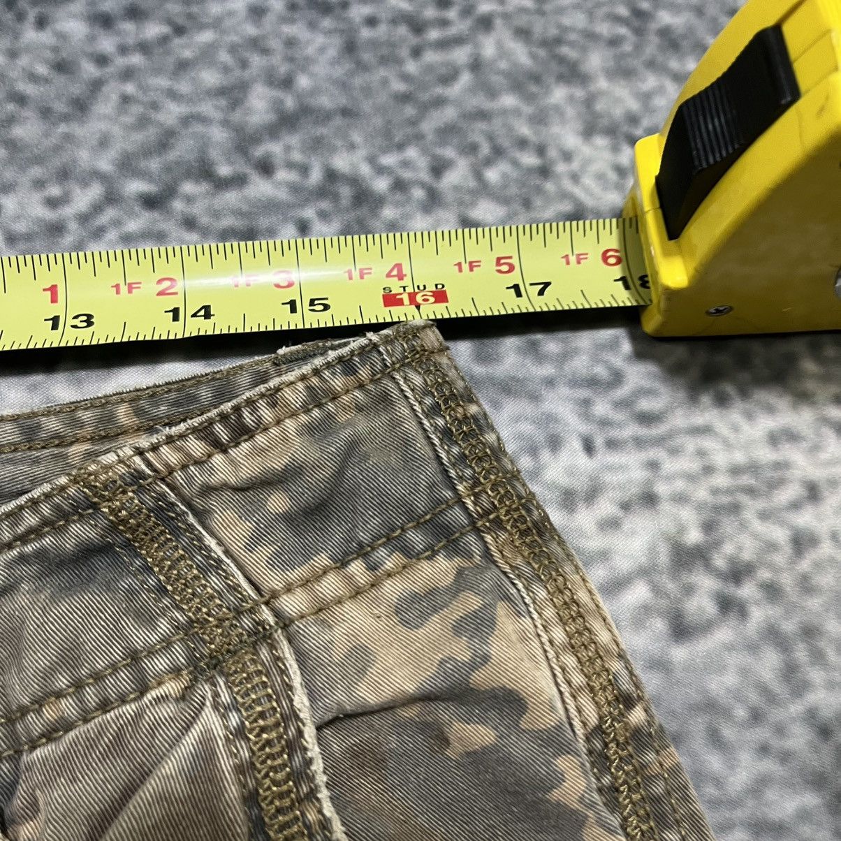 Route 66 Vintage Y2K Route 66 Camo Cargo Shorts Utility Baggy 32 Size US 32 / EU 48 - 7 Thumbnail