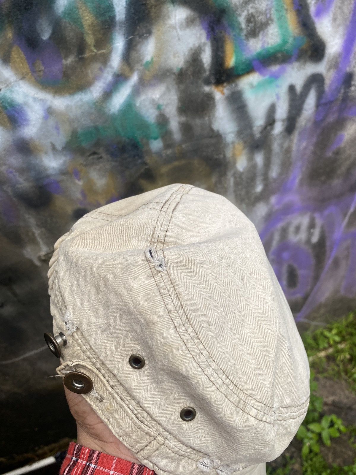 Other ❤️‍🔥Vintage commando hats distressed cross punk style Size ONE SIZE - 8 Thumbnail