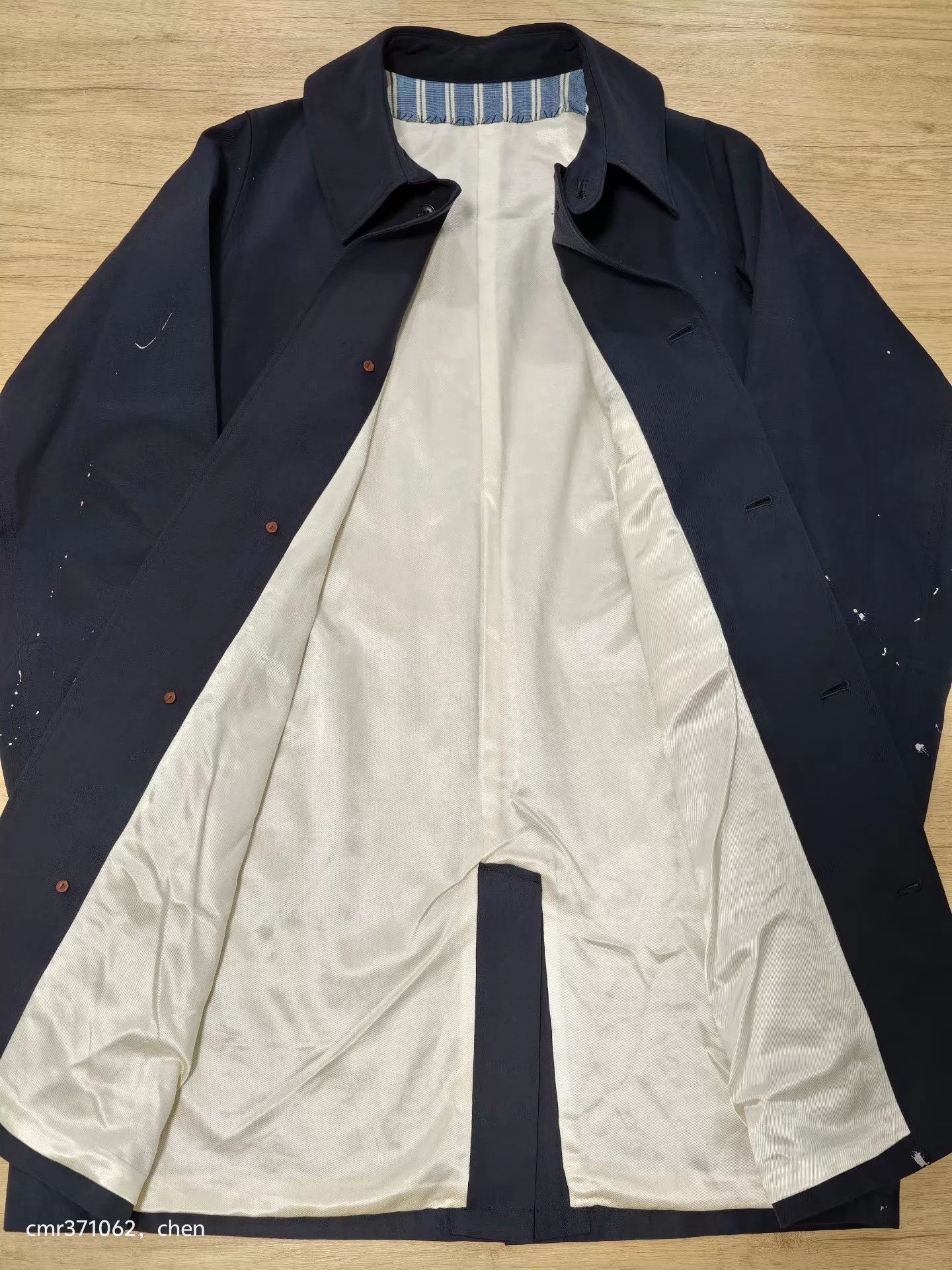 Visvim VISVIM 20AW GREASE MONKEY COAT (W/L) Navy 1,2 Size US S / EU 44-46 / 1 - 5 Thumbnail