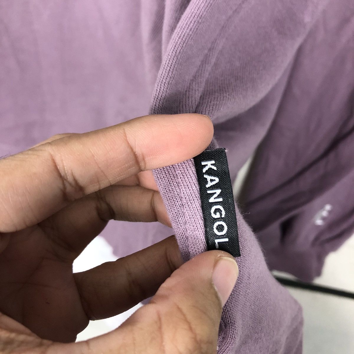 Japanese Brand 📌Vintage Sweatshirt Kangol Big Logo Spell Out Back Hit Size US L / EU 52-54 / 3 - 15 Thumbnail
