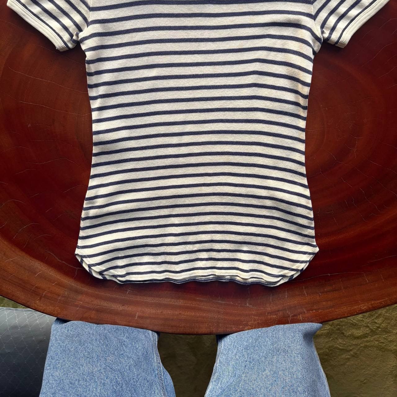 Jean Paul Gaultier Jean Paul Gaultier Jeans JPG Striped Button Tshirt Size US XS / EU 42 / 0 - 4 Thumbnail