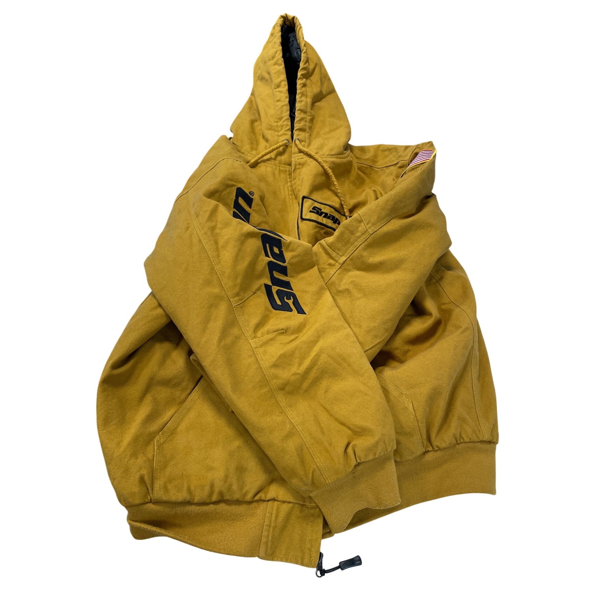 Other Snap-On Tools Mens Traditional Mustard golden work jacket qu Size US XXL / EU 58 / 5 - 18 Thumbnail