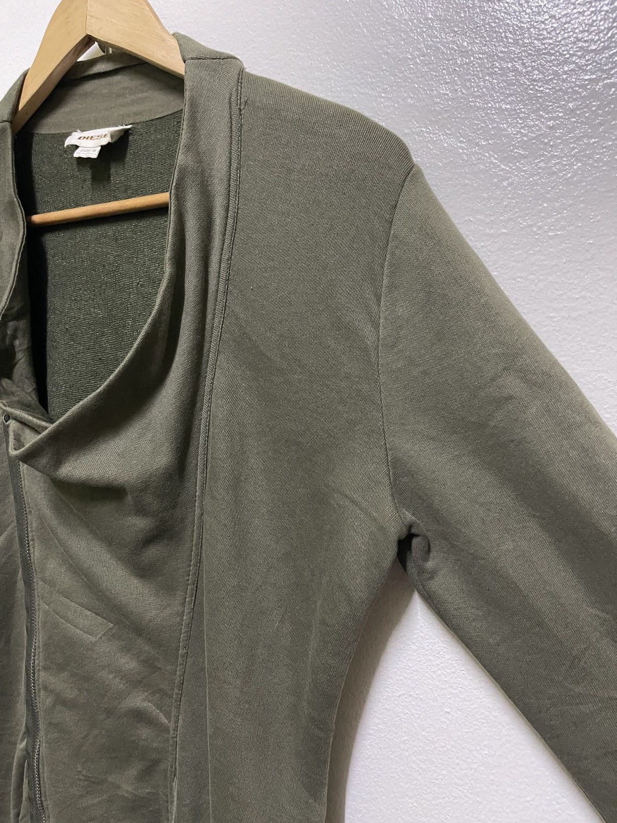 Diesel Diesel Asymmetrical Zipper Sweater Jacket Size M / US 6-8 / IT 42-44 - 5 Thumbnail