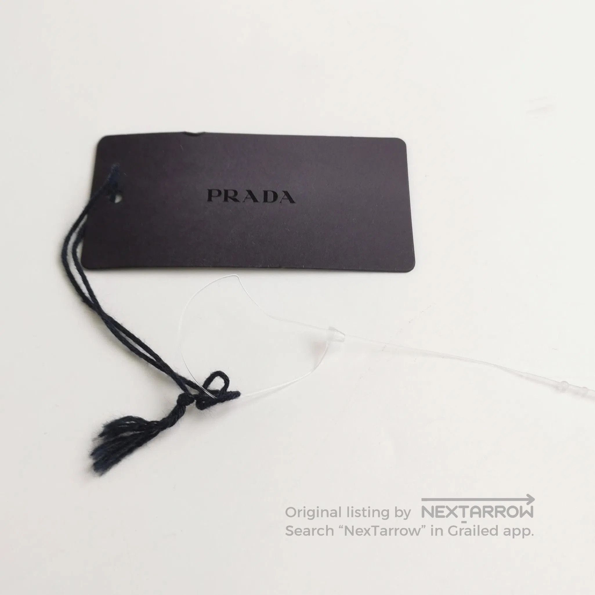 Prada Prada Cotton Triangle Logo Denim Crop Top . Size XS / US 0-2 / IT 36-38 - 4 Thumbnail