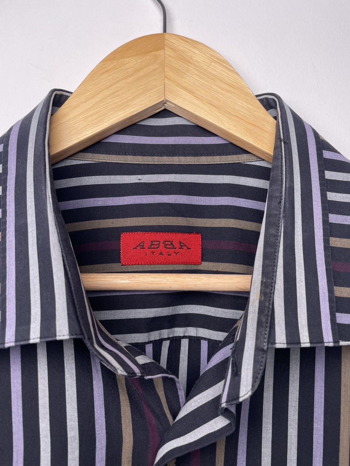Other ABBA Italy 70s Stripe Disco Shirt XXL Size US XXL / EU 58 / 5 - 5 Thumbnail
